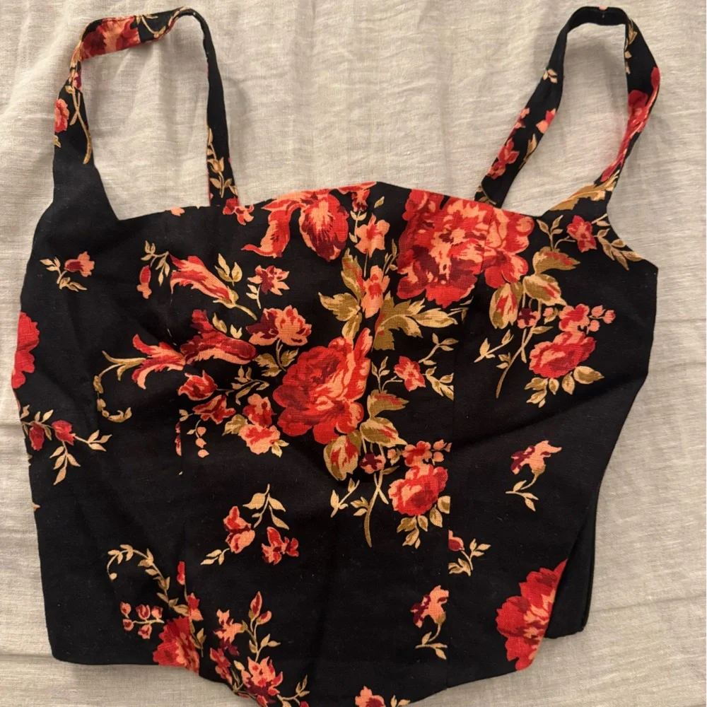 Reformation Vancouver Linen Two Piece Admire - Size 4